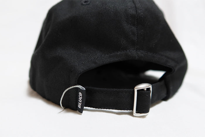 BLUCO ブルコ ツイルローキャップ ストレート 刺繍 BLUCO WORK GARMENT 161-61-043 ブラック アイボリー