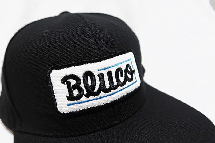 BLUCO ブルコ 6パネルキャンバスキャップ NOVEL ストレート BLUCO WORK GARMENT 161-61-044 ブラック