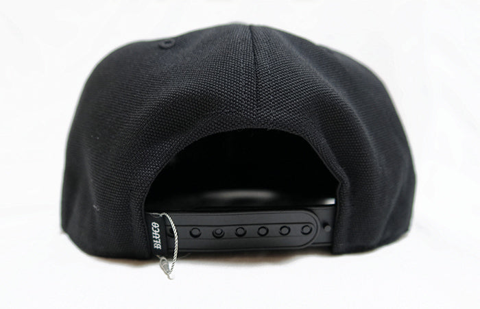 BLUCO ブルコ 6パネルキャンバスキャップ NOVEL ストレート BLUCO WORK GARMENT 161-61-044 ブラック