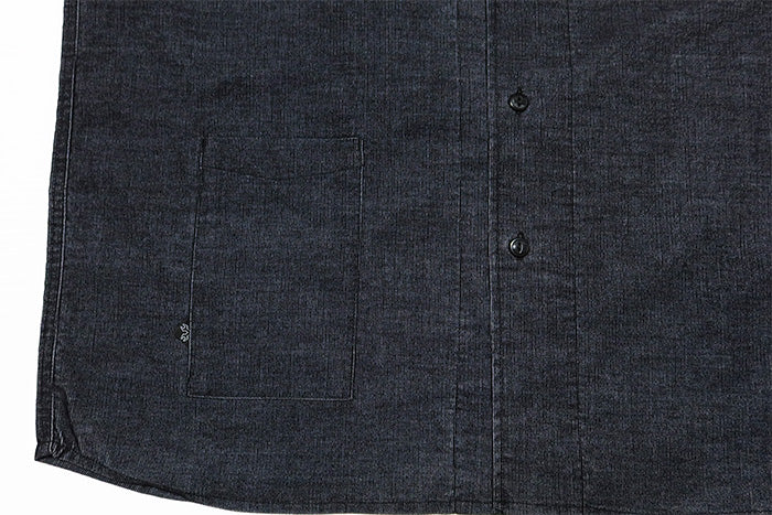 BLUCO ブルコ 鯉口シャツ ストレッチサマーコール 七分袖 ワークシャツ メンズ BLUCO WORK GARMENT 163-11-015