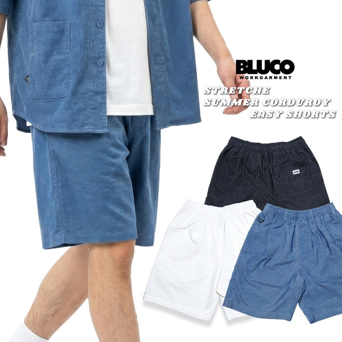 BLUCO Short Pants Stretch Summer Cord Easy Shorts Men's 163-45-013
