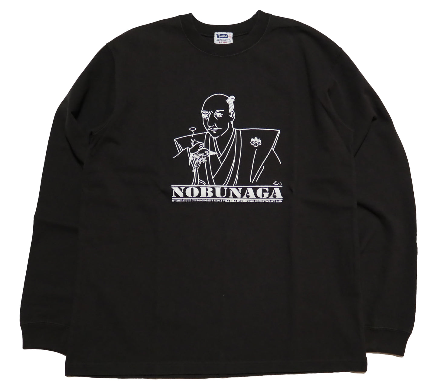 Pherrow's Long Sleeve T-Shirt Nobunaga NOBUNAGA Long T-Shirt 24S-PLT-N