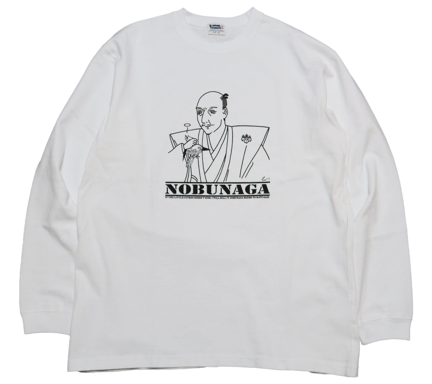 Pherrow's Long Sleeve T-Shirt Nobunaga NOBUNAGA Long T-Shirt 24S-PLT-N