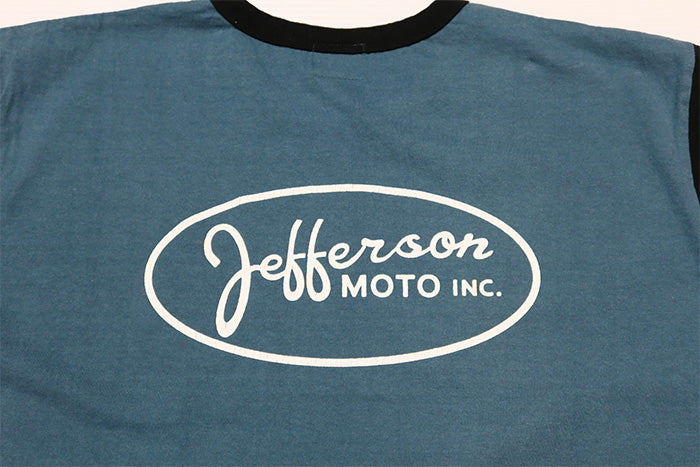 Pherrow's Fellows T-shirt JEFFERSON MOTO INC. Made in Japan Men's American Casual Short Sleeve 25S-PMT-TT1