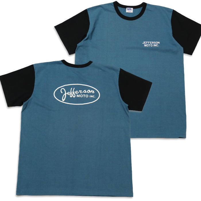 Pherrow's Fellows T-shirt JEFFERSON MOTO INC. Made in Japan Men's American Casual Short Sleeve 25S-PMT-TT1