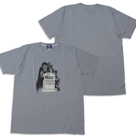 Pherrow's フェローズ Tシャツ FRANKLIN モンスター ホラー 半袖 カタログ未掲載モデル 25S-PT18