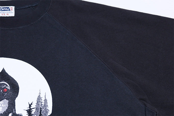 Pherrow's フェローズ ラグラン長袖Tシャツ FLATWOODS MONSTER 25W-PRLT2 フラットウッズモンスター 日本製