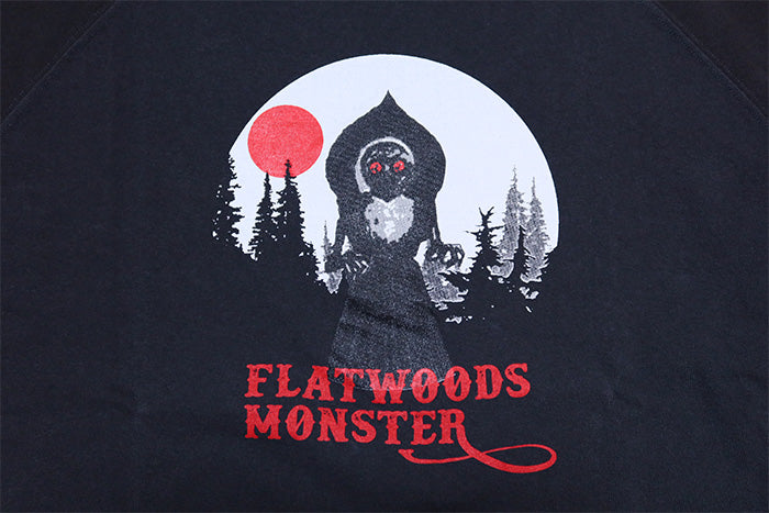Pherrow's フェローズ ラグラン長袖Tシャツ FLATWOODS MONSTER 25W-PRLT2 フラットウッズモンスター 日本製