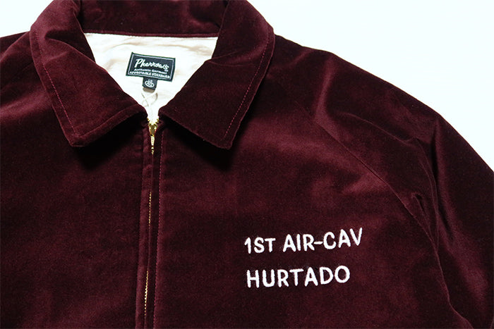 Pherrow's フェローズ スーベニアジャケット ベトジャン 別珍 25W-PVSJ1 コットン フライングスカル 刺繍