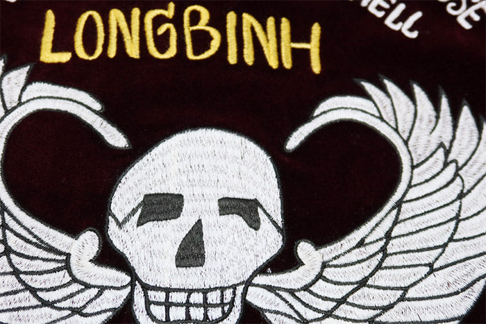 Pherrow's フェローズ スーベニアジャケット ベトジャン 別珍 25W-PVSJ1 コットン フライングスカル 刺繍