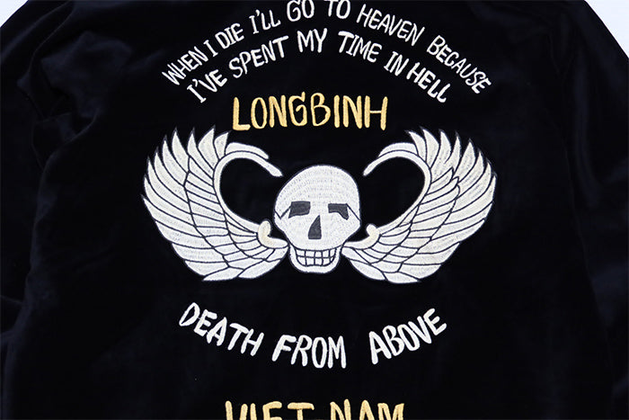 Pherrow's フェローズ スーベニアジャケット ベトジャン 別珍 25W-PVSJ1 コットン フライングスカル 刺繍