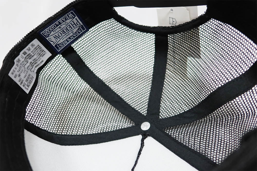 Pherrow's Mesh Cap Embroidered Patch Black 26S-PMC1