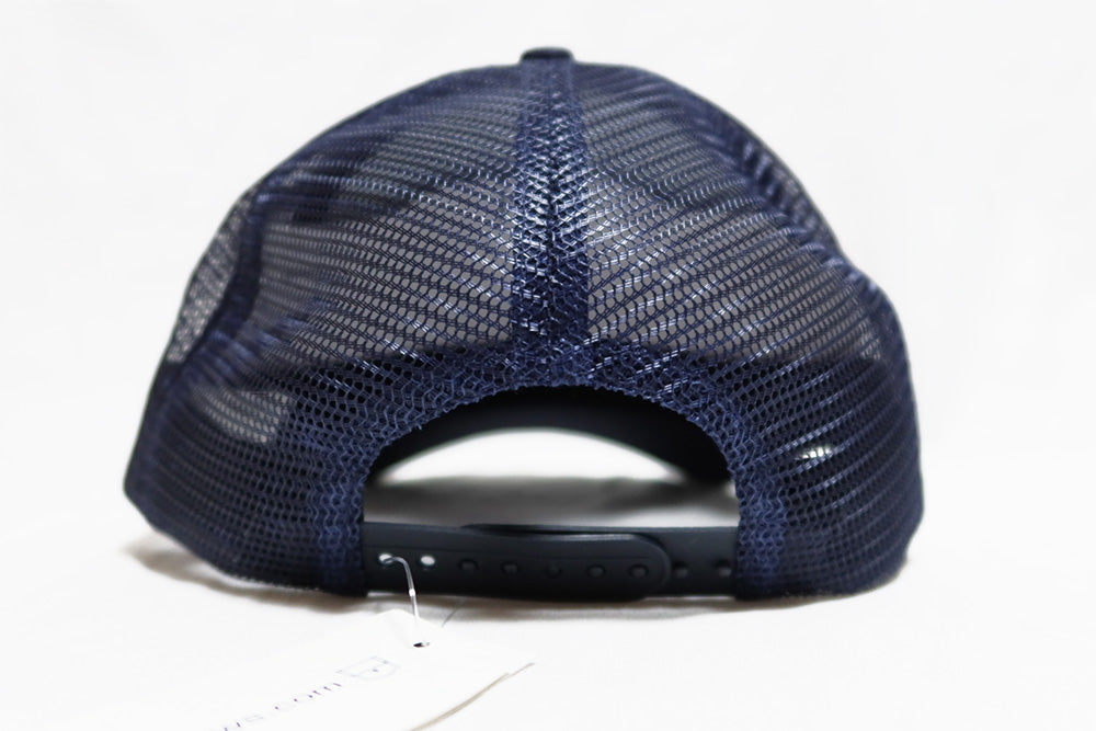 Pherrow's Mesh Cap Buffalo Print Indigo 26S-PMC2