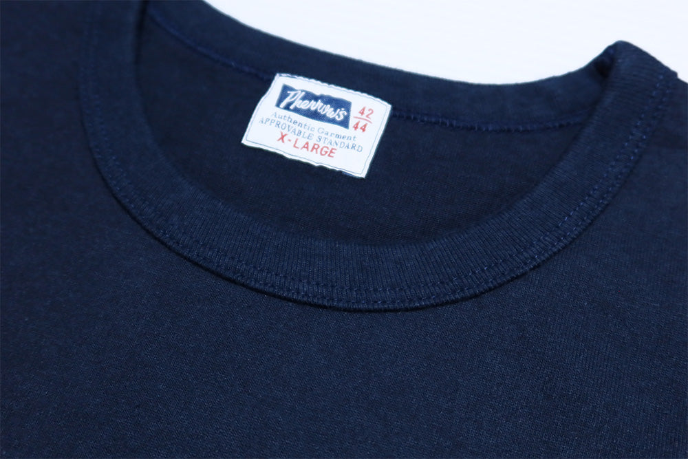 Pherrow's フェローズ Tシャツ 梟 LUCKY UNIVERSITY 日本製 メンズ アメカジ 半袖 26S-PMT2