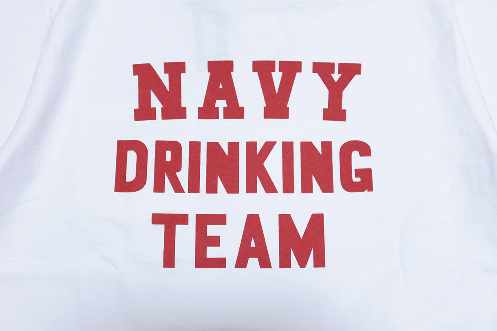 Pherrow's フェローズ ポケットTシャツ NAVY DRINKING TEAM メンズ アメカジ 半袖 26S-PPT2