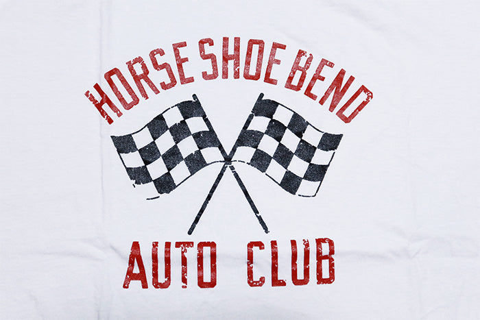 Pherrow's フェローズ リンガーTシャツ カタログ未掲載モデル HORSESHOE BEND 半袖 26S-PRT2 ホワイト