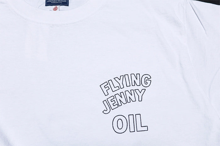 Pherrow's(フェローズ) Tシャツ FRYING JENNY OIL カタログ未掲載モデル ミリタリー ピンナップガール 半袖 26S-PT19