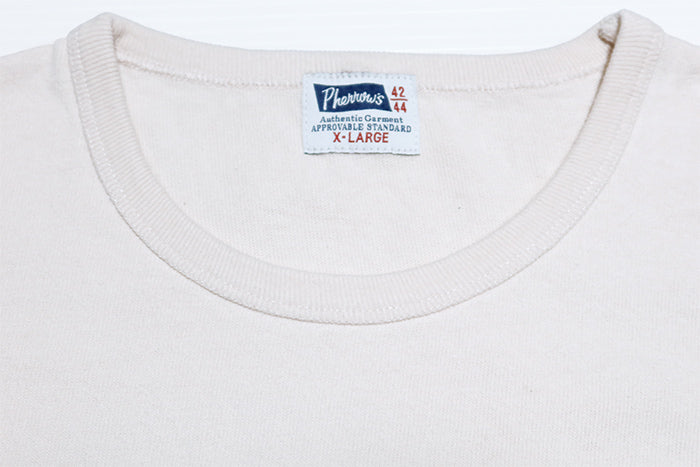 Pherrow's フェローズ Tシャツ LOCKSMITH 半袖 日本製 メンズ 鍵 26S-PTP4 Sホワイト