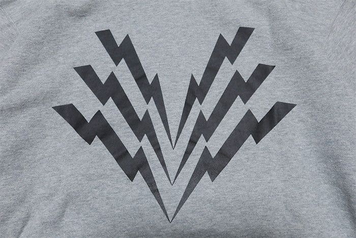 Pherrow's フェローズ hoodie ジップスウェットパーカー USAFA サンダーV リフレクタープリント 日本製 26S-USAFA-PF ミリタリー