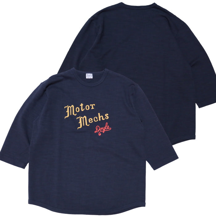 Pherrow's フェローズ 五分袖Tシャツ Motor Mechs 日本製 26W-PBT2