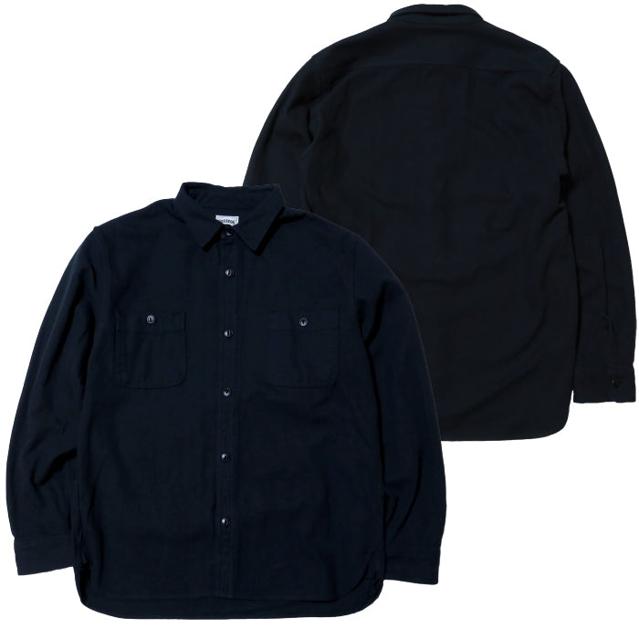 HOUSTON Solid Viyella Shirt, Plain, 41141, Work Shirt, Long Sleeve, Men's