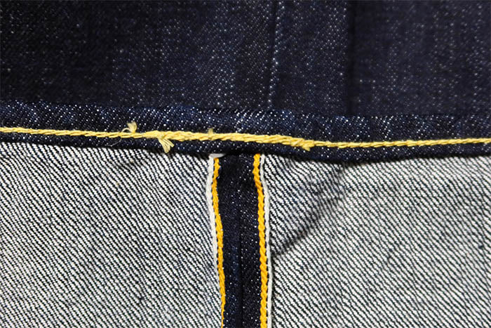 Pherrow's 421P Original Indigo Denim Straight Jeans Selvedge One Wash Made in Japan