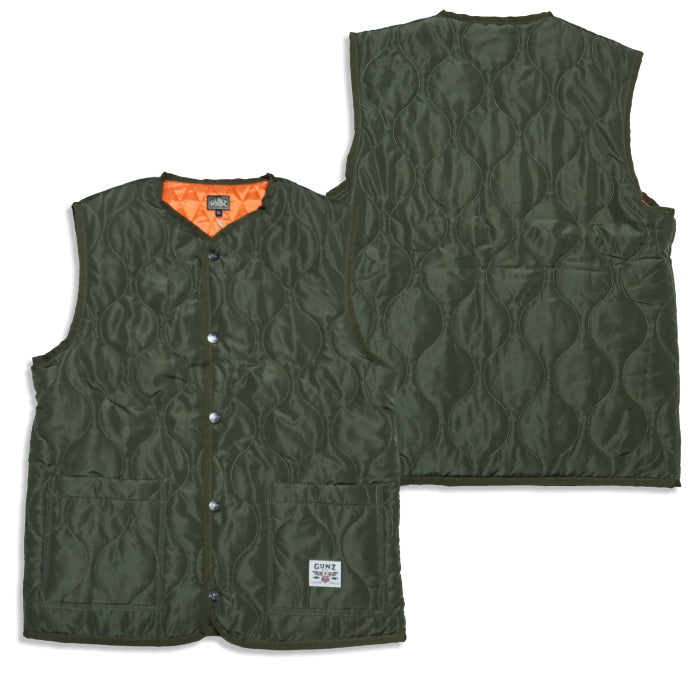 GUNZ(ガンズ) オリジナルキルティングベスト キルト 444G352 メンズ アメカジ カジュアル