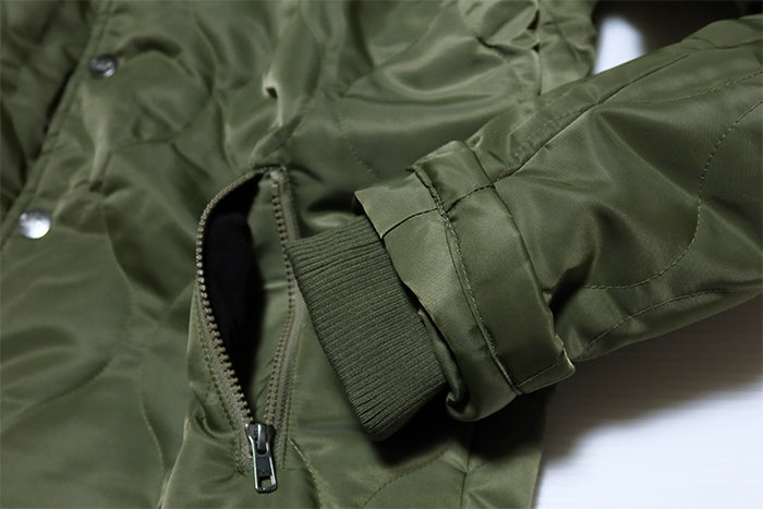 GUNZ Original Boa-Lined Quilted Coach Jacket (445G359) for Cold Weather