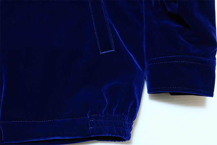 HOUSTON Houston Velvet Vietnam Jacket TIGER Vietjan 51381 Navy Men's