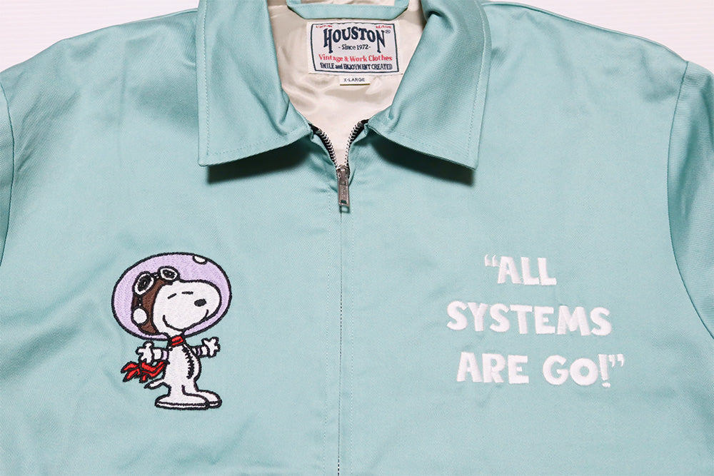 HOUSTON PEANUTS Vietnam Jacket Souvenir Jacket Snoopy Astronaut Collaboration 51608