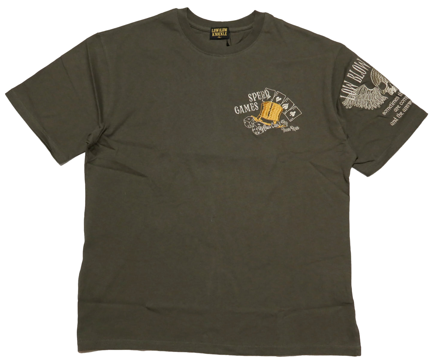 LOW BLOW KNUCKLE ローブローナックル Tシャツ "Route66" 半袖 554364