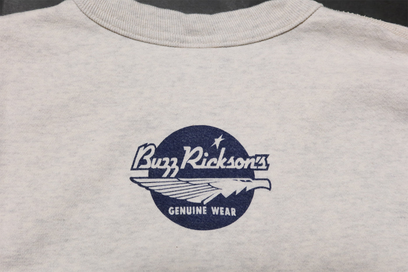 Buzz Rickson's Sweatshirt Snoopy USNAVY Peanuts Made in Japan BR69274