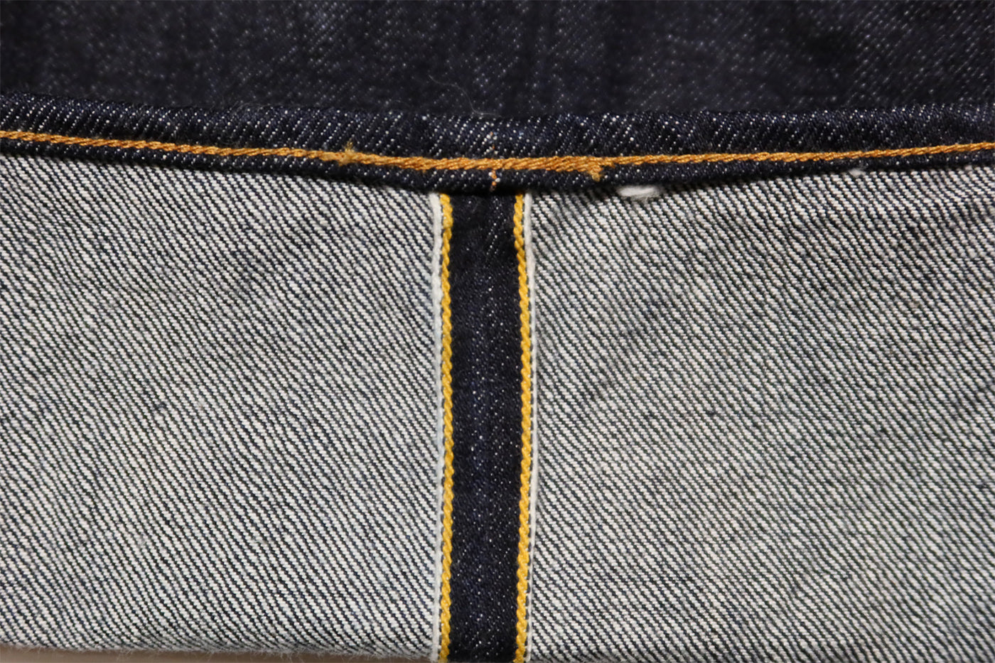 Pherrow's Jeans 500SW Starched Wash Denim Wide Straight