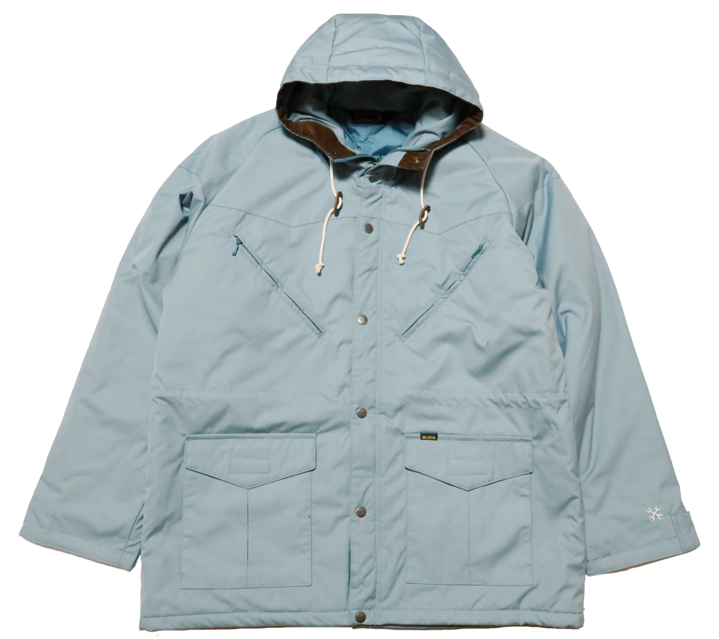 BLUCO T/C Mountain Parka 1347 Batting Primaloft 135-34-003-08 Light Blue