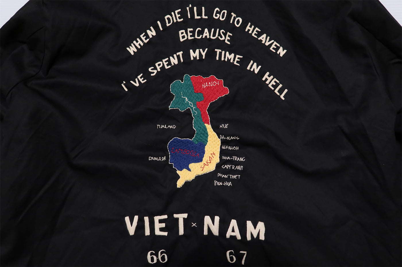 TAILOR TOYO テーラー東洋 ベトジャン ベトナムマップ TT15493 コットンツイル ベトナムジャケット