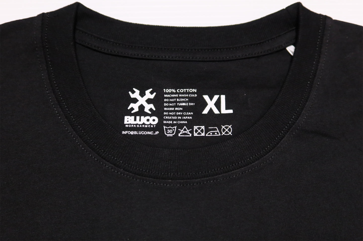BLUCO OLD LOGO T-shirt with logo print, short sleeves, men's, 143-22-002