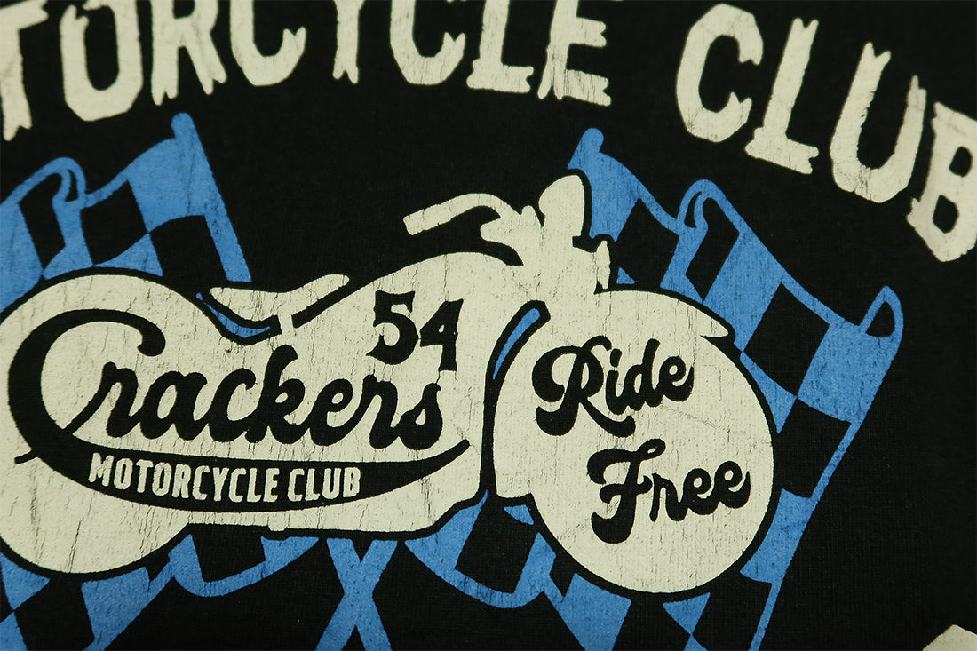 GUNZ CRACKERS MC Pocket T-Shirt, Short Sleeve, Men's, 444G083, Black