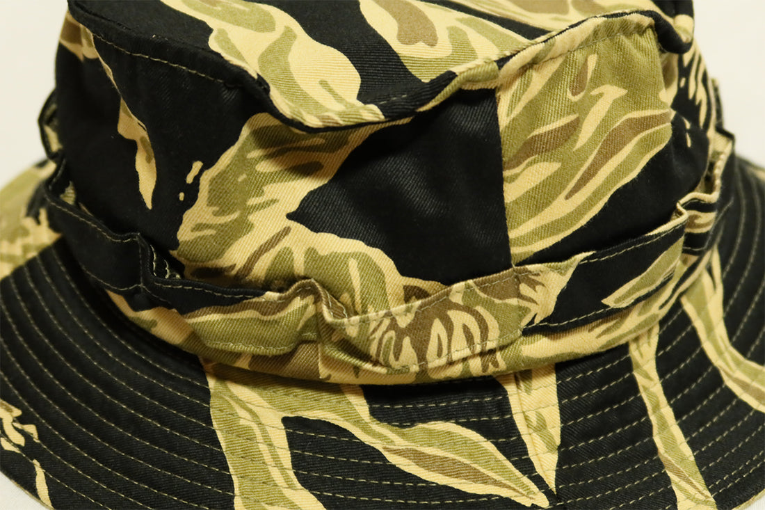 Buzz Rickson's Boonie Hat, Gold Tiger Camouflage, BR02791