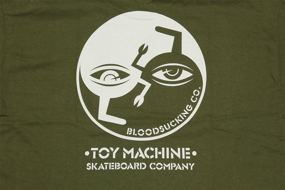 TOY MACHINE Toy Machine T-shirt "YIN YANG SECT" print Yin Yang TMSEST3