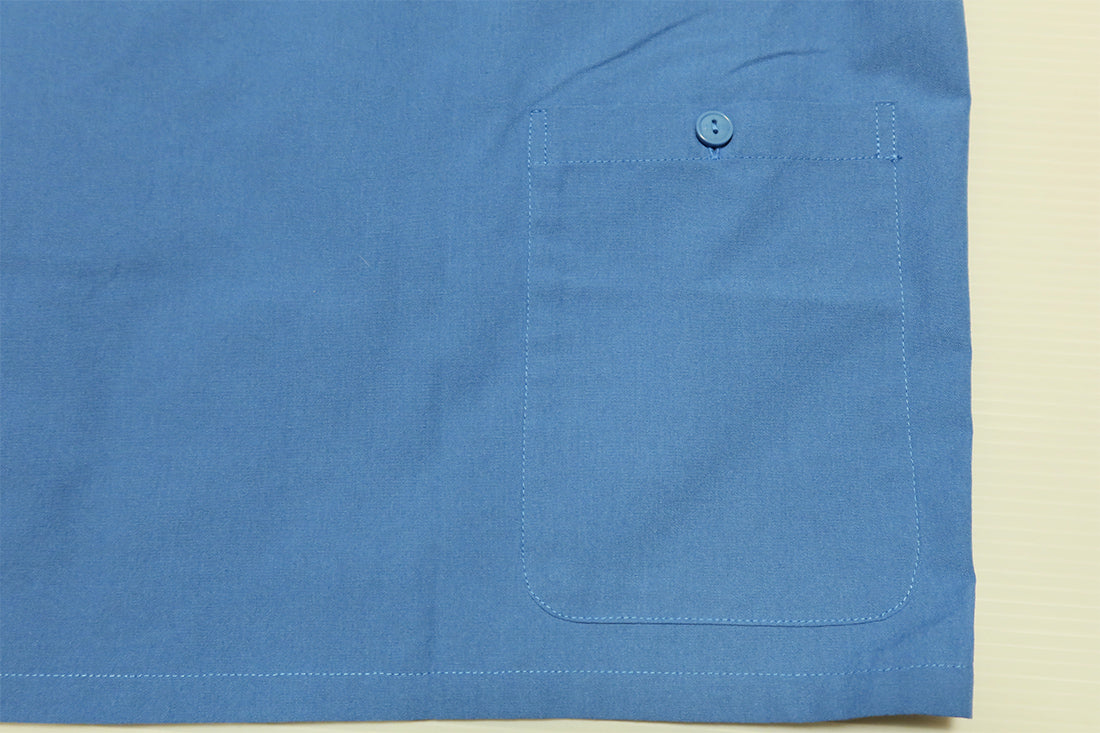 BLUCO Big Pocket Work Shirt, Short Sleeve, Big Silhouette, 143-21-002