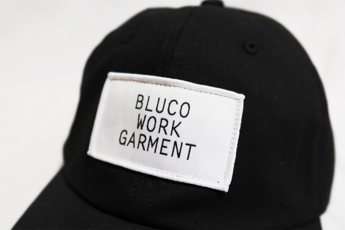 BLUCO ブルコ 6パネル キャップ コットン ロゴ 143-61-003 BLUCO WORK GARMENT