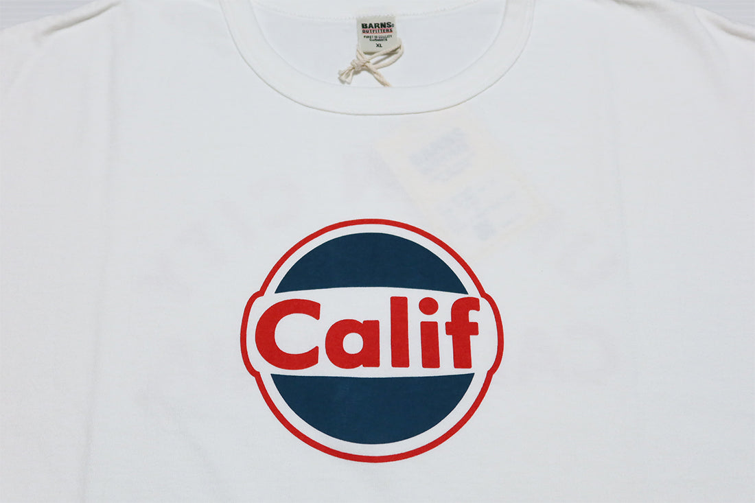 BARNS OUTFITTERS "CALIF" Pigment Dye T-Shirt, Round Body, Made in Japan, BR-24302