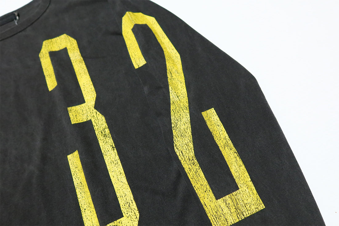 MODUCT モダクト 長袖Tシャツ UNLUCKY NUMBER ピグメントダイ ナンバリング 東洋エンタープライズ MO69340 アメリカ製