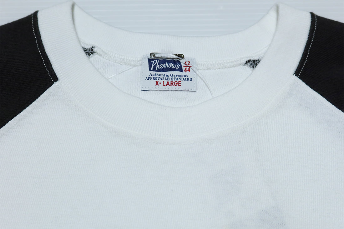 Pherrow's フェローズ ラグラン長袖Tシャツ CATTLE MUTILATION 24W-PRLT3 日本製