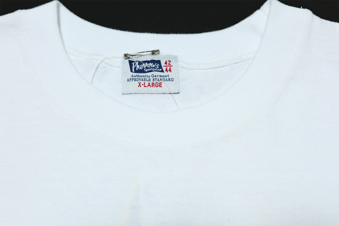 Pherrow's Long Sleeve T-Shirt Amadeus Mozart 24W-PLT-A AMADEUS Made in Japan White