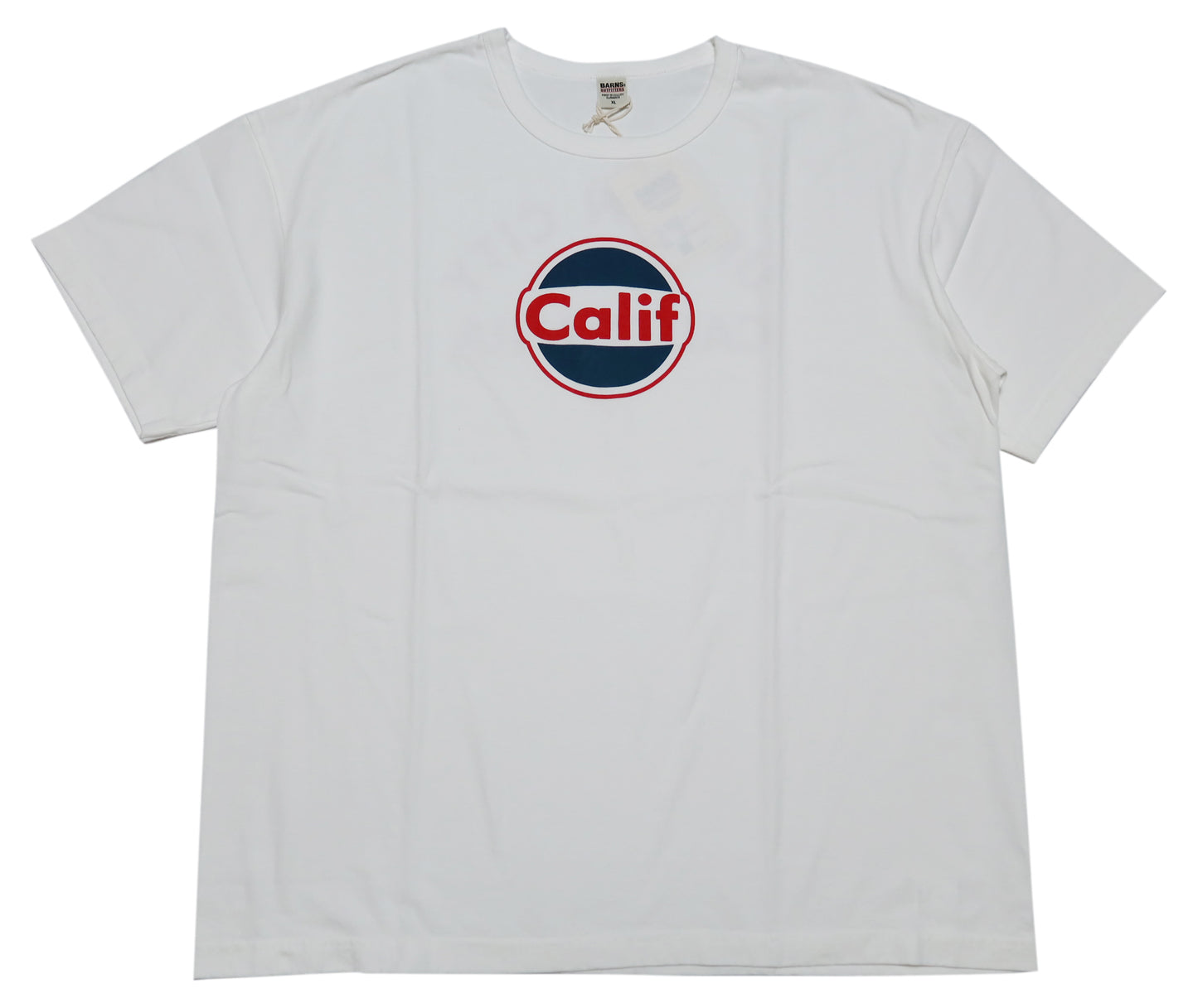 BARNS OUTFITTERS "CALIF" Pigment Dye T-Shirt, Round Body, Made in Japan, BR-24302