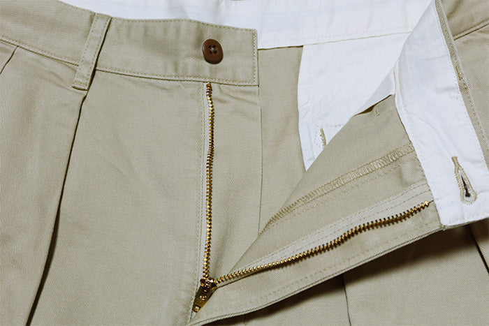 BARNS OUTFITTERS 2-Tuck Trousers BR-25127 Beige