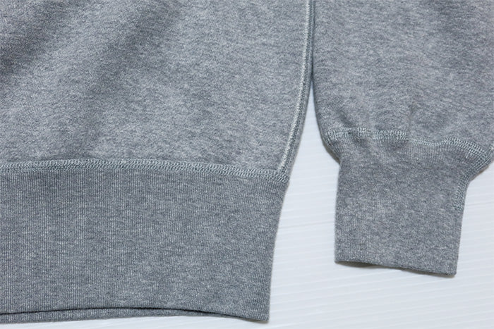 BARNS OUTFITTERS バーンズアウトフィッターズ COZUN クルーネックスウェットシャツ" BORN TO RIDE" 日本製 両Vガゼット BR-25386