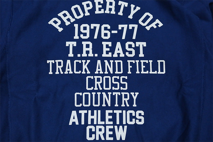 BARNS OUTFITTERS バーンズアウトフィッターズ ヴィンテージライクスウェットシャツ サイドリブ ATHLETICS CREW 日本製 BR-25455