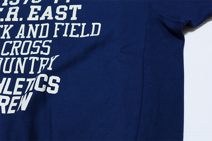 BARNS OUTFITTERS バーンズアウトフィッターズ ヴィンテージライクスウェットシャツ サイドリブ ATHLETICS CREW 日本製 BR-25455